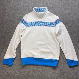WED`ZE‎ Ski Pullover 80's style Mock Neck Decathlon